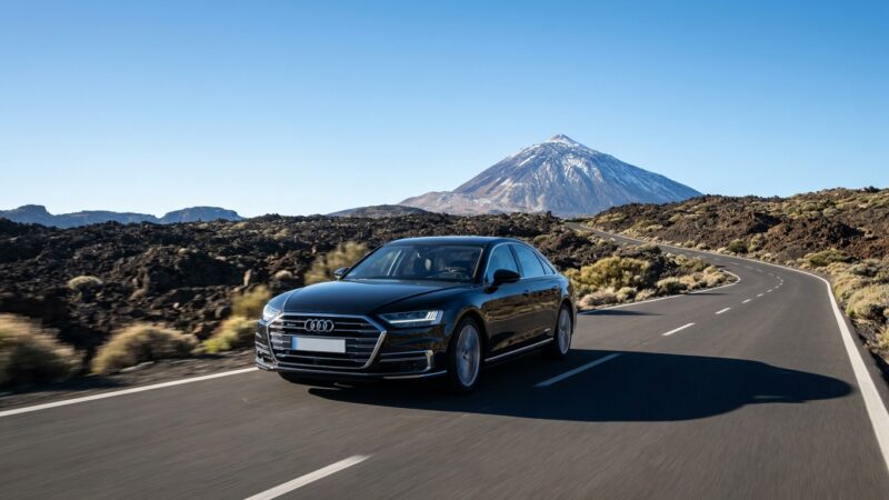 Audi A8:lla ajaminen Teneriffalla: Käytännön kokemuksia