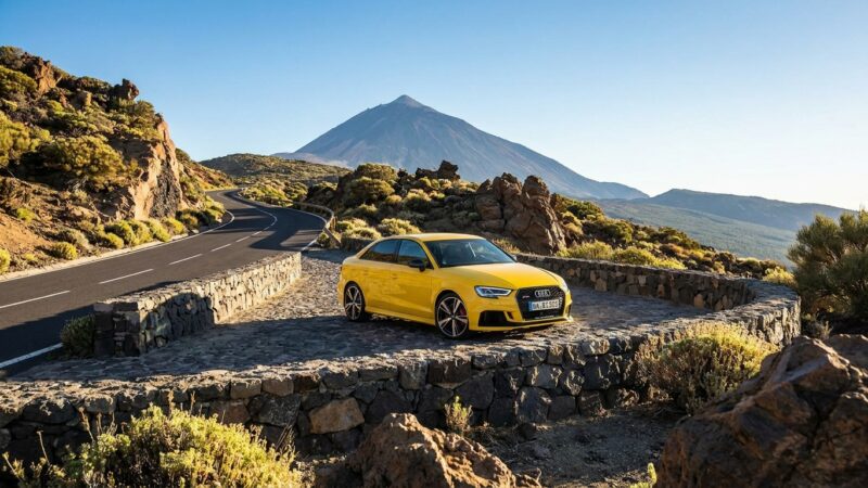 Audi RS 3 -ajokatsaus: Hot hatchin testaus Teneriffalla
