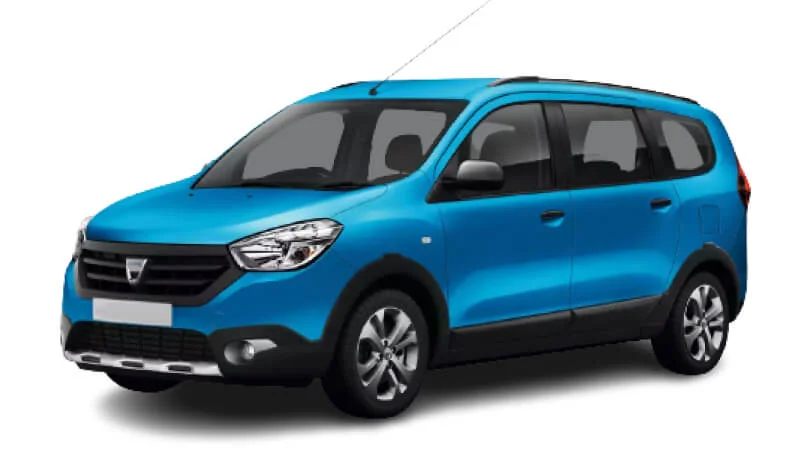 Dacia Lodgy (Manuaali, 1.6 L Bensiini, 7 Istuinta)