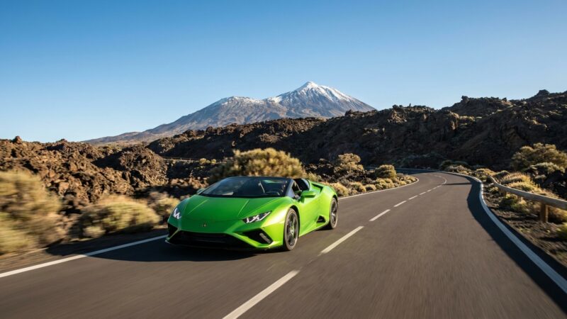 Lamborghini Huracan EVO Spyder Tenerife ajokokemus