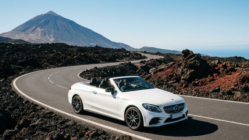 Mercedes-AMG C-Class Cabrio ajokokemus Teneriffalla