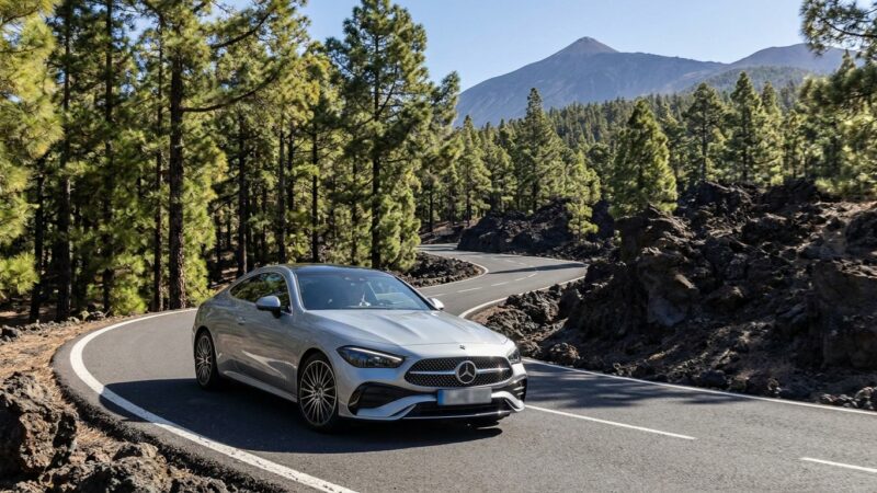 Mercedes-Benz CLE 220 D Teneriffan koeajoarvostelu