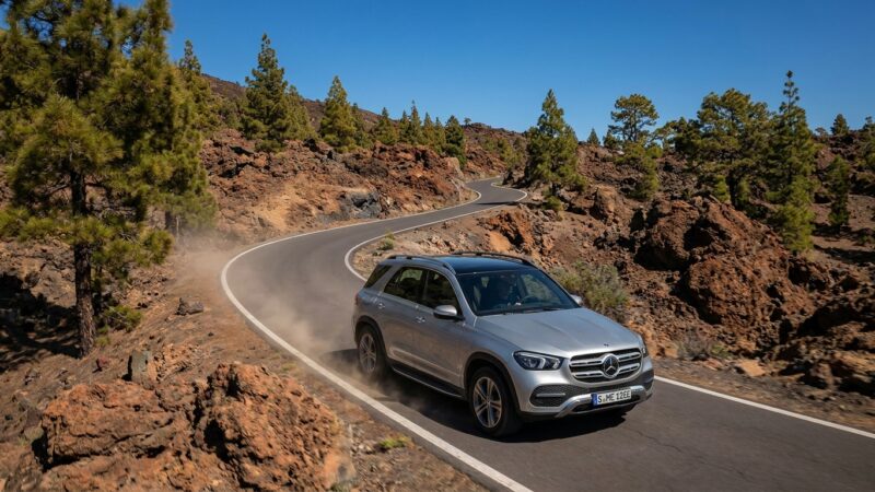 Mercedes-Benz GLE 350 4Matic: Koeajo Teneriffalla