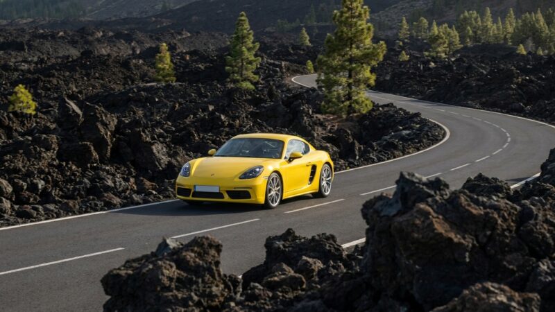 Porsche 718 Cayman -ajoarvostelu Teneriffalla