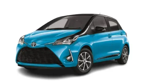 Toyota Yaris (Manuaali, 1.0 L Bensiini)-vuokraus Teneriffalla
